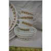 Image 3 : 16 pc Corelle Dinner set, butterfly gold