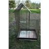 Image 2 : large birdcage c/w accessories 27 X 17 X 16"