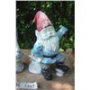 Image 2 : 2 Gnome yard figures