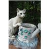 Image 2 : Cat and water can yard figure