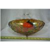 Image 1 : Vintage Carnival fruit bowl with glass orange