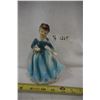 Image 1 : Lady in blue figurine, made in Japan