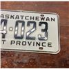 Image 3 : 1959 Saskatchewan license plate