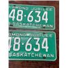 Image 3 : 1969 Pair of Saskatchewan license plates