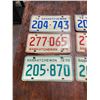 Image 2 : 1970-72 Pairs of Saskatchewan license plates