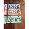 Image 3 : 1970-72 Pairs of Saskatchewan license plates