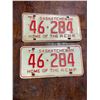 Image 1 : 1973 Pair of RCMP Saskatchewan license plate
