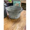 Image 3 : Galvanized boiler and tub - 13"