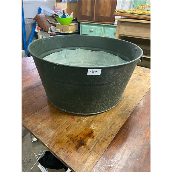 Round galvanized tub - 23 