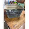 Image 1 : Square galvanzied tub - 20"