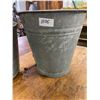 Image 4 : 2 vintage galvanized pails