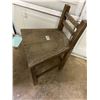 Image 3 : Oak chair/stool - 26"tall