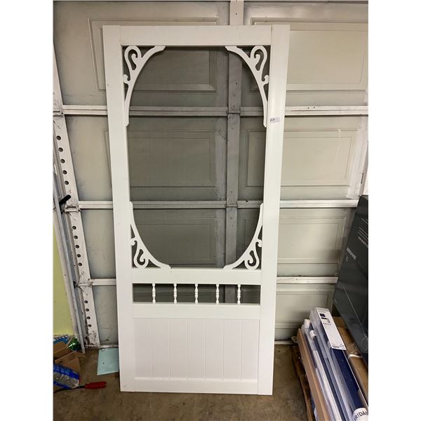 Screen door - 36"x80" new - pvc