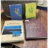 Image 1 : 4 books - 2 history and 2 children school books