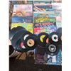 Image 2 : Large lot of assorted Vinyl records (2 sizes of records)