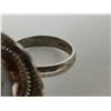 Image 4 : Two sterling silver rings, lot 3