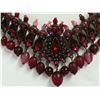 Image 4 : Beautiful vintage necklace, burgundy