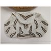 Image 2 : Antique Belgian beaded purse & vintage golden beaded purse