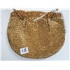 Image 5 : Antique Belgian beaded purse & vintage golden beaded purse