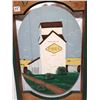 Image 2 : Swinging wooden Sask Wheat Pool sign 13"x23"