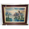 Image 4 : Two antique oil paintings, comes from Clagary Oil Co. 28"x24 & 28"x22"