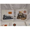 Image 2 : 8 Railroads ceramic tiles 6"x6"
