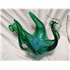 Image 3 : Blue-Green blown art glass, Duck 12"x12" very heavy