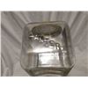Image 3 : Odd shaped Antique store planter peanut jar, embossed 9"x8"x5"