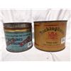 Image 1 : Virgina and Buckingham tobacco tin cans