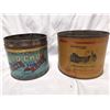 Image 4 : Virgina and Buckingham tobacco tin cans