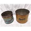 Image 5 : Virgina and Buckingham tobacco tin cans