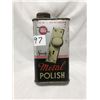 Image 1 : WHIZ metal polish tin can