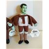 Image 5 : 3 Munsters Figurine Dolls Grandpa Eddie and Herman 9"
