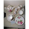 Image 2 : ROYAL ALBERT, AMERICAN BEAUTY, TEA SET, AS SHOWN