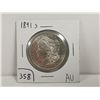Image 1 : 1891-S AU Morgan Silver Dollar