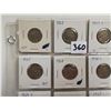 Image 2 : 12 Buffalo nickles 5¢, 1920-1931 coins