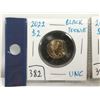 Image 2 : Lot of 2 Black Toonies, 2022 $2