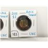 Image 3 : Lot of 2 Black Toonies, 2022 $2