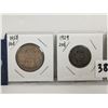 Image 2 : Silver lot 50 cent & 3 25¢coins