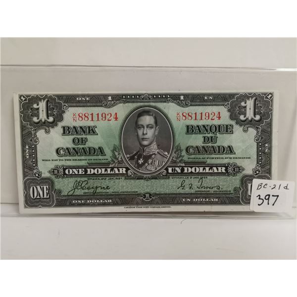 1937 $1 bill - Schmalz Auctions