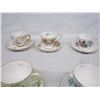 Image 2 : 424. 5 Cups and Saucers Colclough , Sutherland, Tuscan etc..