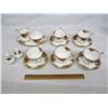 Image 1 : 429. 5 Royal Albert Old Country Roses Cups, Saucers, Cream ,Sugar, Tray, Salt, Pepper