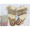 Image 2 : 451. 2 Pair of Mukluks One Pair Beaded