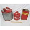 Image 1 : 3 Vintage Gas Cans