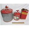 Image 2 : 3 Vintage Gas Cans