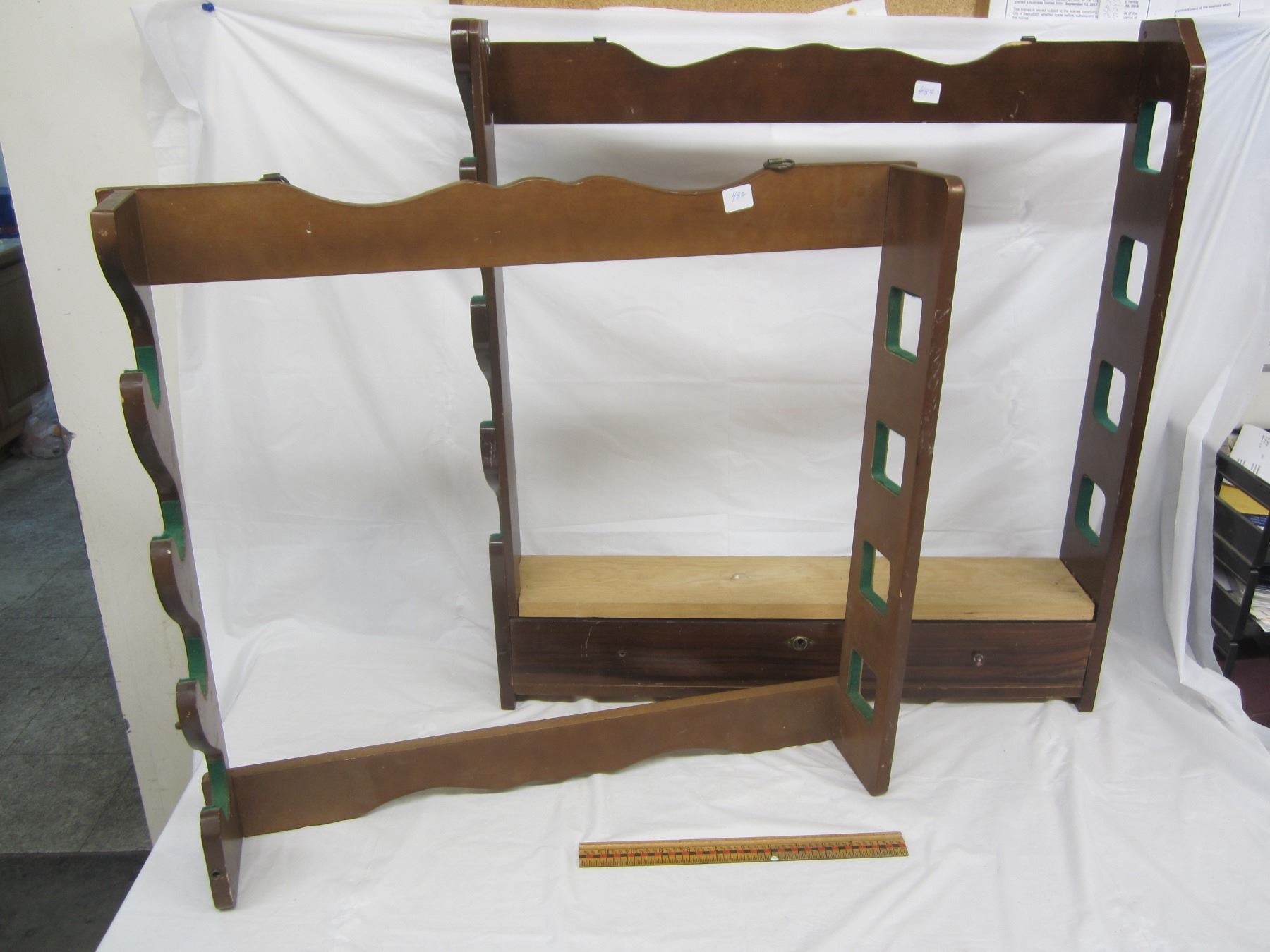 Ww2 Gun Racks 2 Vintage Gun Racks - Schmalz Auctions