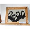 Image 3 : 9” X 12” 1970’S ORIGINAL BEATLE’S “RUBBER SOUL” COVER MIRROR