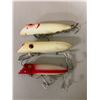 Image 1 : 3 Vintage Heddon lures - 5" to 6"