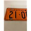 Image 2 : 1950 Saskatchewan license plate