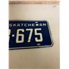 Image 3 : 1962 Saskatchewan license plate